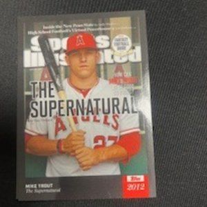 Mike Trout Topps #1 Sports Illustrated